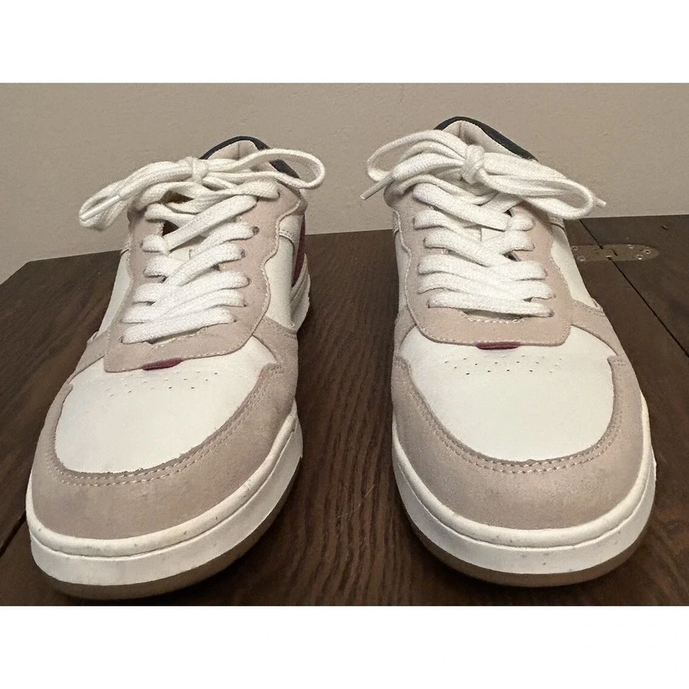 Madewell Women's Court Sneakers in‎ Leather and Suede Size Women 10.5 Men's 9M